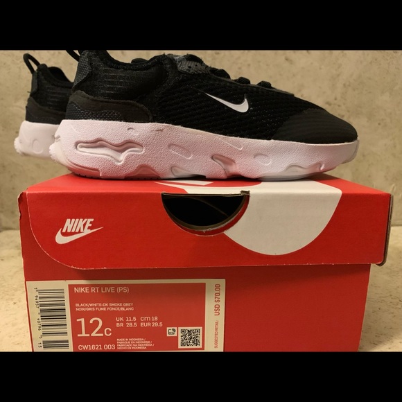 Nike RT Live size 11c toddler girl or toddler boy - Picture 3 of 3